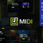 Midi v1.22.0 - Sound & Music Production WordPress Theme