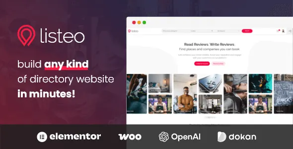 Listeo v2.0.45 - Directory & Listings With Booking - Imagem 1