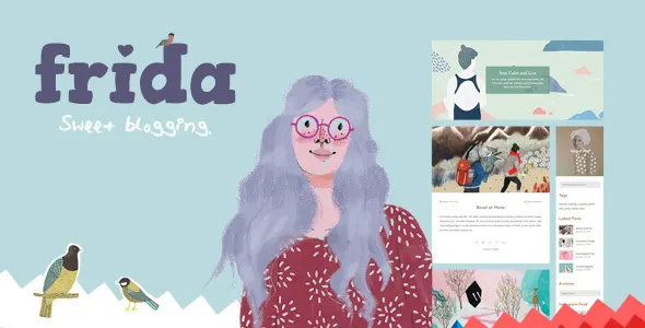 Frida – Tema WordPress para Blog e Revista Frida – Tema WordPress para Blog e Revista - Imagem 1