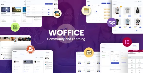 Woffice v5.4.37 - Intranet/Extranet WordPress Theme - Imagem 1
