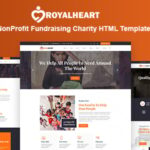 Royalheart – Template HTML para ONG e Doações