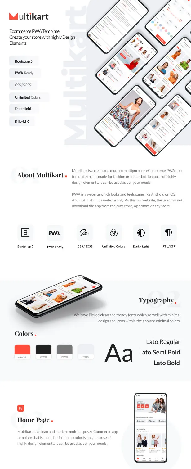 Multikart – Template HTML para E-commerce Multikart – Template HTML para E-commerce - Imagem 1