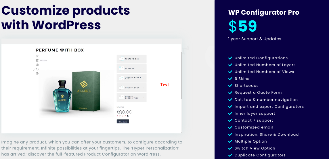 WP Configurator – Tema WooCommerce para E-commerce WP Configurator – Tema WooCommerce para E-commerce - Imagem 1