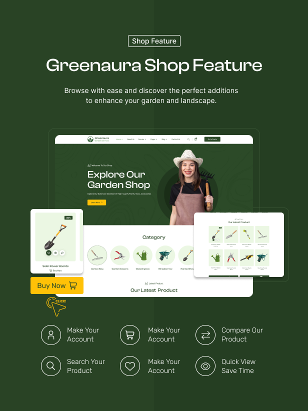 Greenaura – Tema WordPress Profissional Greenaura – Tema WordPress Profissional - Imagem 1