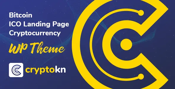 Cryptokn – Tema WordPress para Landing Page Cryptokn – Tema WordPress para Landing Page - Imagem 1