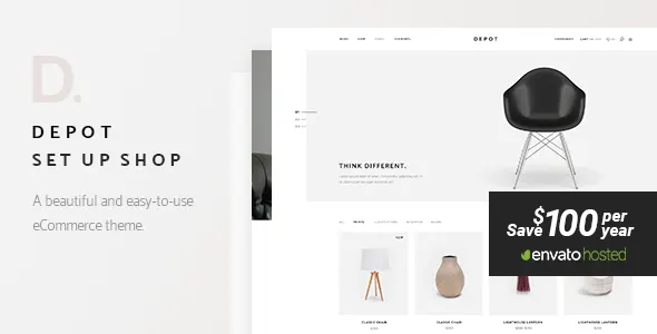 Depot – Tema WordPress para E-commerce Depot – Tema WordPress para E-commerce - Imagem 1