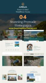 Amoja – Tema WordPress para Turismo e Hotelaria - Imagem 2