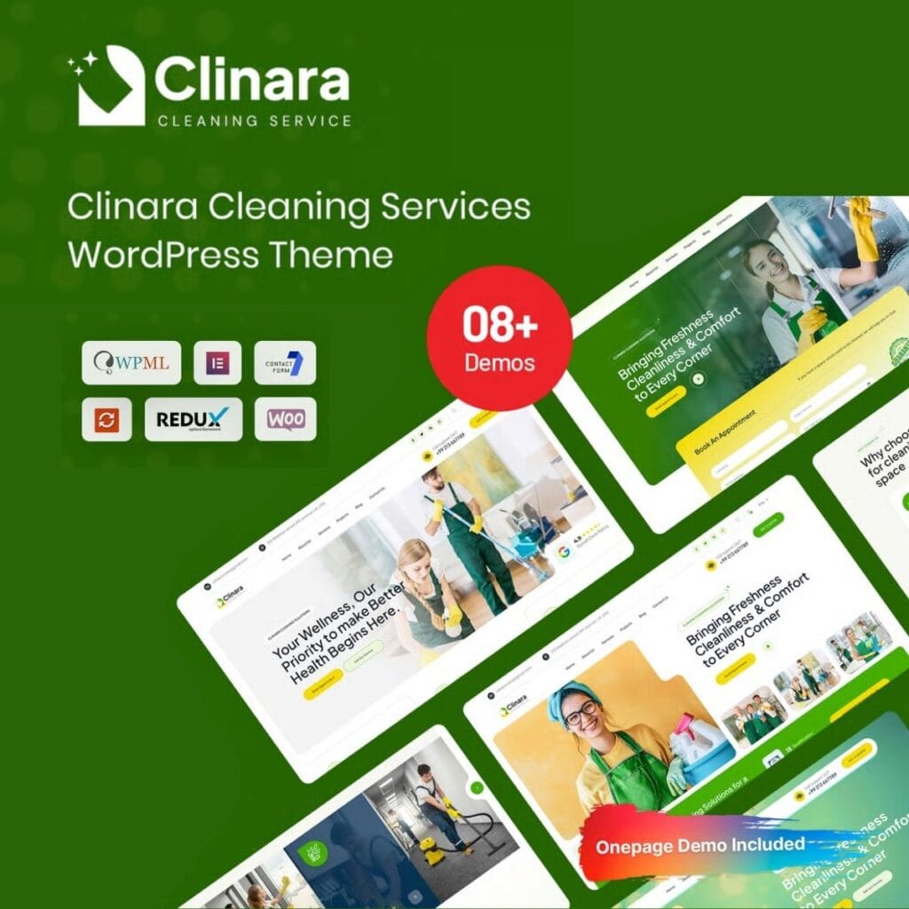 Clinara – Tema WordPress Profissional Clinara – Tema WordPress Profissional - Imagem 1