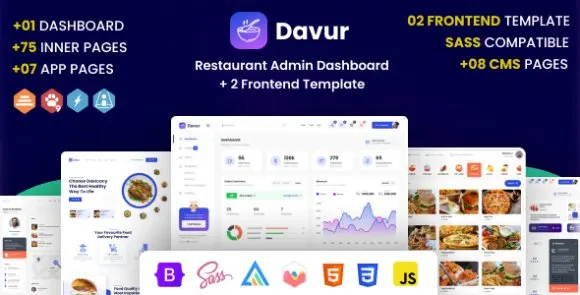 Davur – Tema WordPress para Gastronomia Davur – Tema WordPress para Gastronomia - Imagem 1