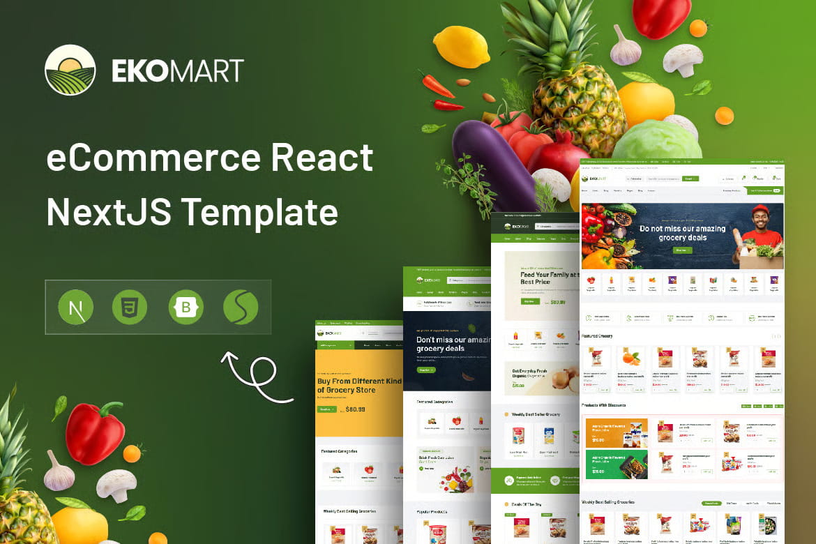 Ekomart – Tema WordPress para E-commerce Ekomart – Tema WordPress para E-commerce - Imagem 1