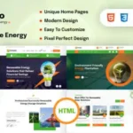 Energiso – Template HTML para Tecnologia e SaaS