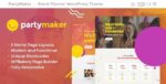 PartyMaker – Tema WordPress para Turismo e Hotelaria