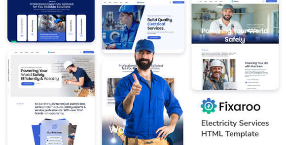 Fixaroo – Template HTML Profissional Fixaroo – Template HTML Profissional - Imagem 1