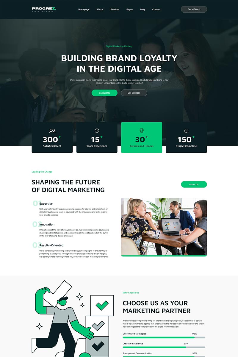 Prositus – Template HTML Profissional Prositus – Template HTML Profissional - Imagem 1