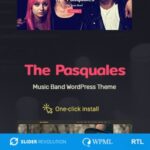 The Pasquales – Tema WordPress para Eventos