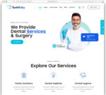 Tooth Fairy – Tema WordPress para Medicina