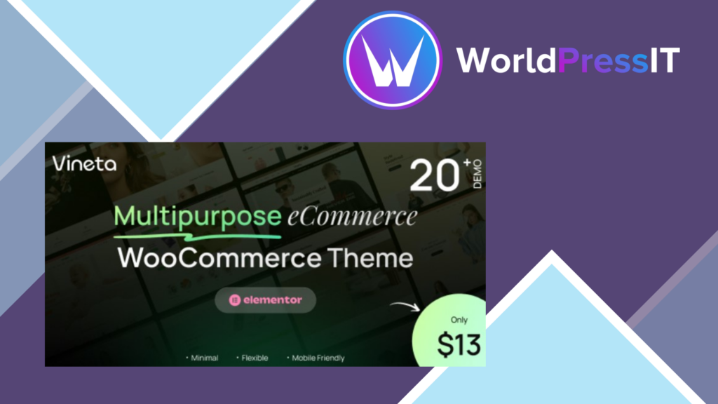 Vineta – Tema WooCommerce para E-commerce Vineta – Tema WooCommerce para E-commerce - Imagem 1