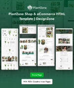 PlantZone – Template HTML para E-commerce - Imagem 2