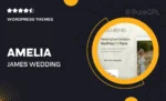 Amelia & James – Tema WordPress para Eventos - Imagem 3