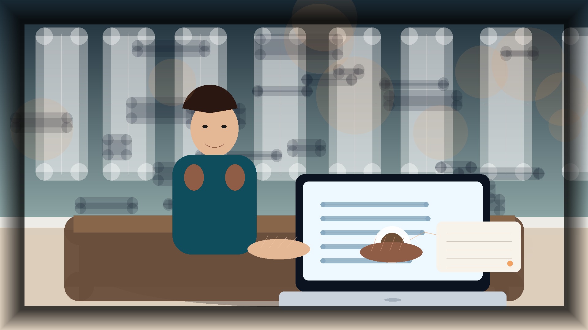 Imagem humanizada relacionada a SEO para e-commerce