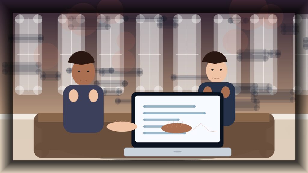 Imagem humanizada relacionada a Marketing digital para pequenas empresas