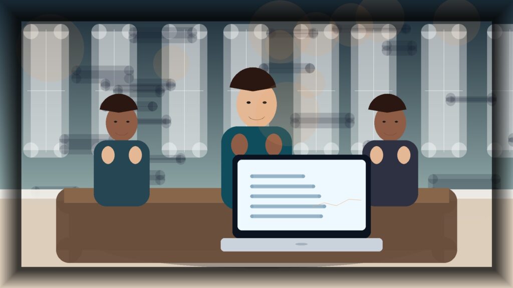 Imagem humanizada relacionada a Copywriting para sites