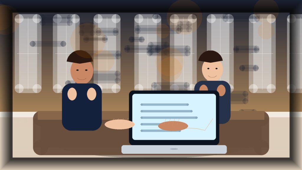 Imagem humanizada relacionada a Hospedagem para WordPress