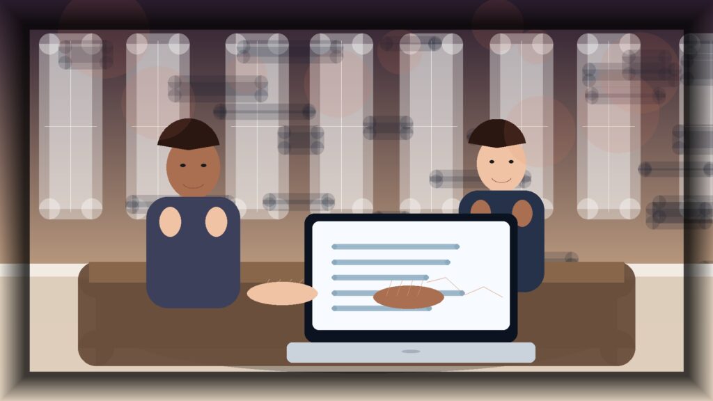 Imagem humanizada relacionada a Analytics e métricas digitais