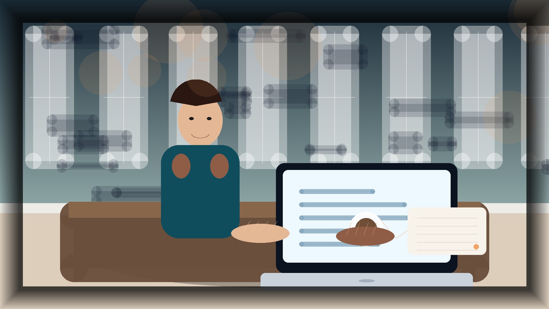 Imagem humanizada relacionada a Google Search Console