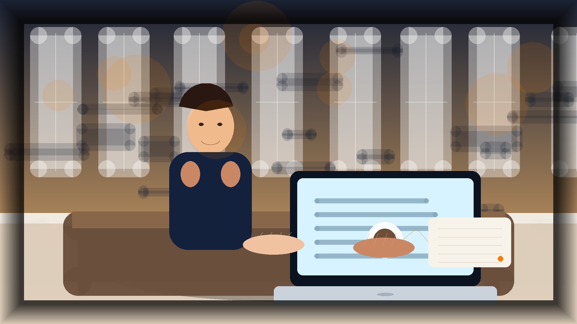 Imagem humanizada relacionada a Google Analytics