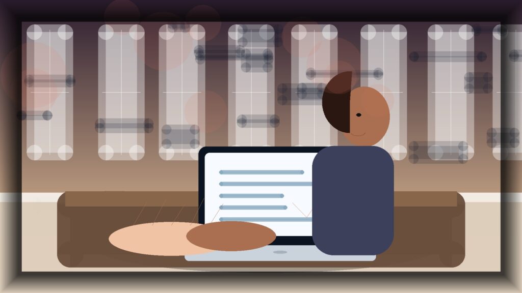 Imagem humanizada relacionada a Inteligência artificial no marketing