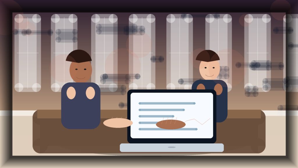 Imagem humanizada relacionada a Marketing digital para pequenas empresas