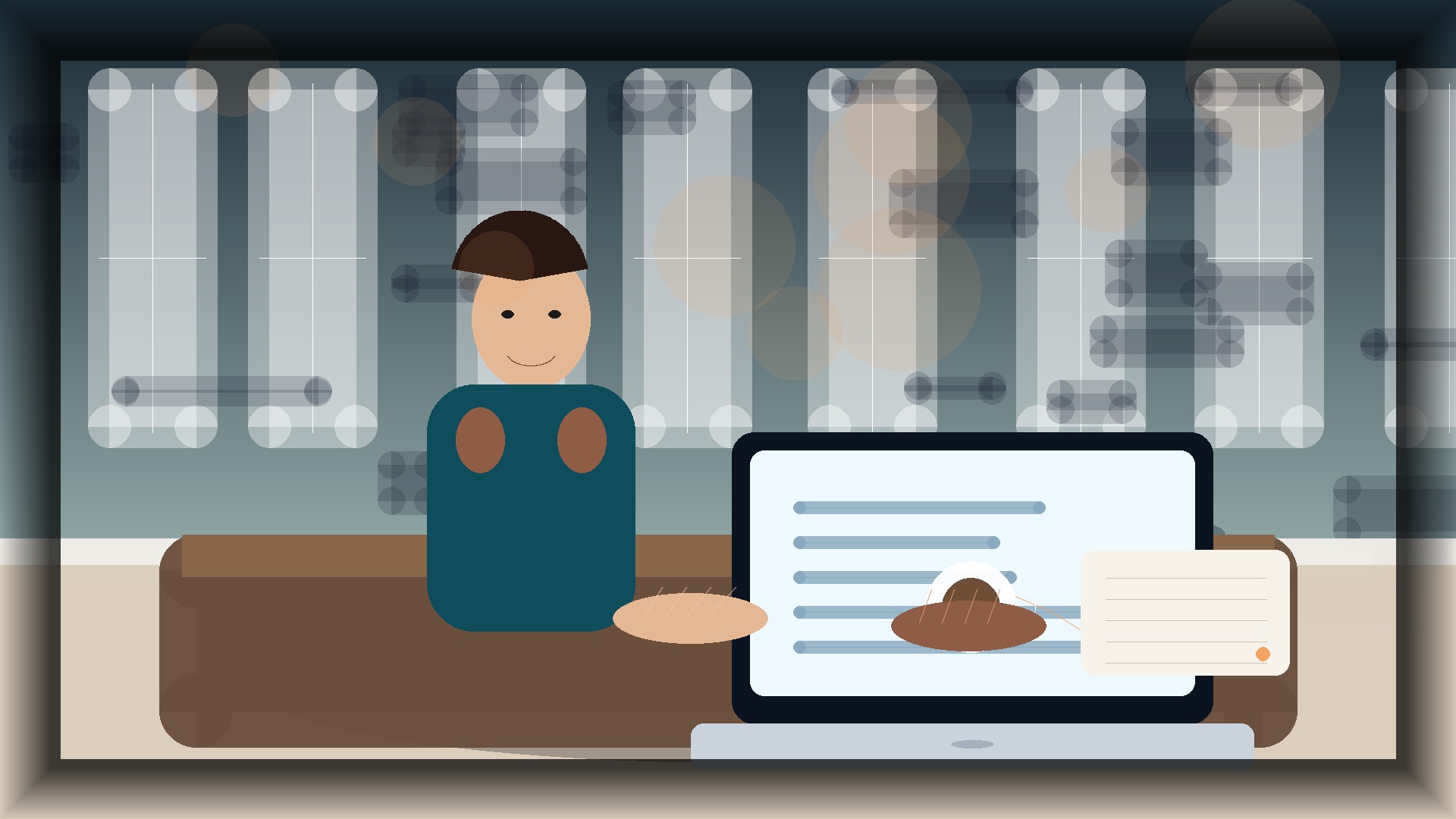 Imagem humanizada relacionada a Google Search Console