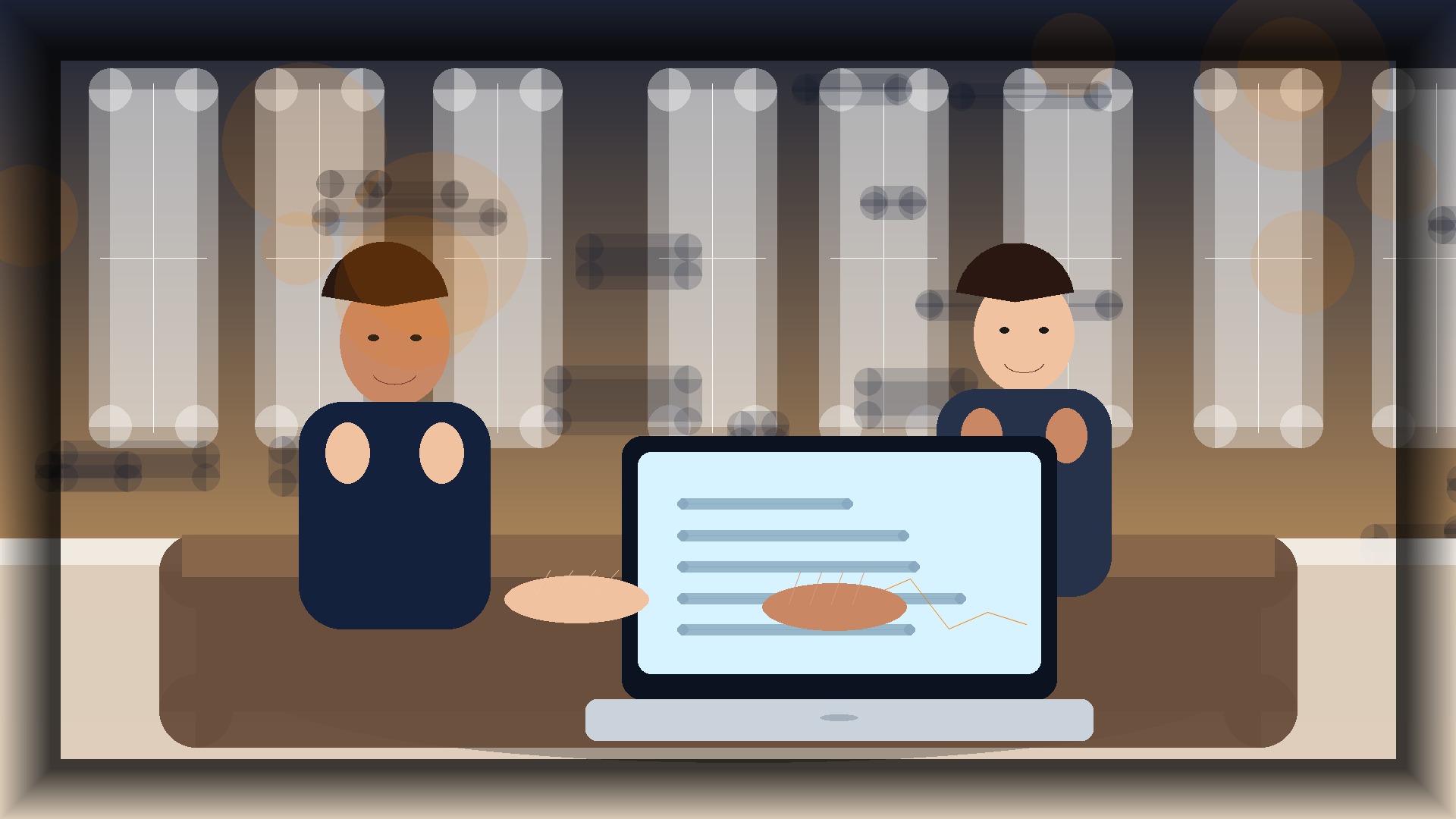Imagem humanizada relacionada a Domínios e configuração de sites