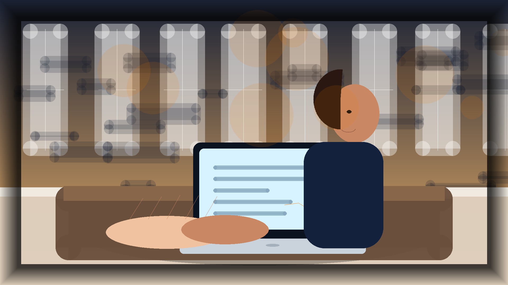 Imagem humanizada relacionada a Analytics e métricas digitais