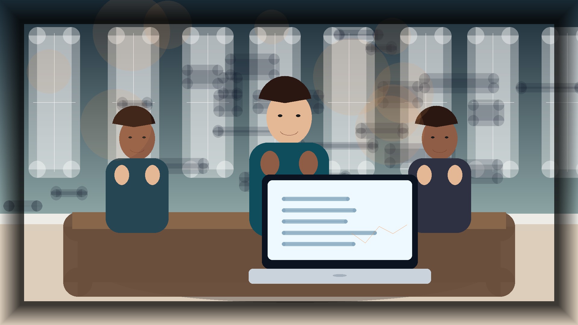 Imagem humanizada relacionada a Google Analytics