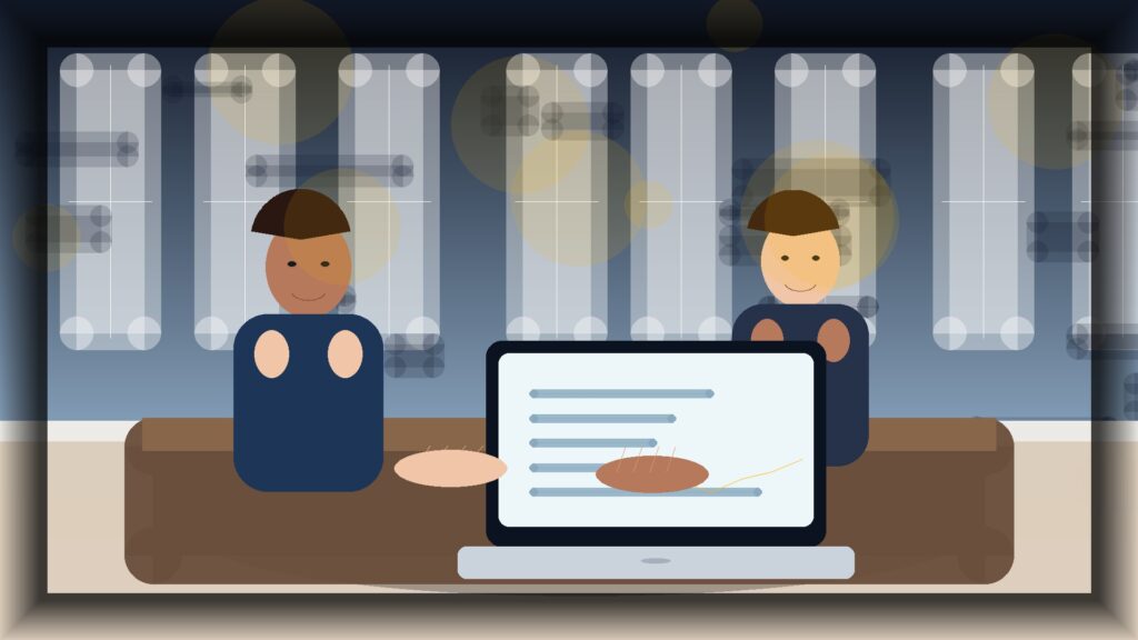 Imagem humanizada relacionada a Tendências de web design