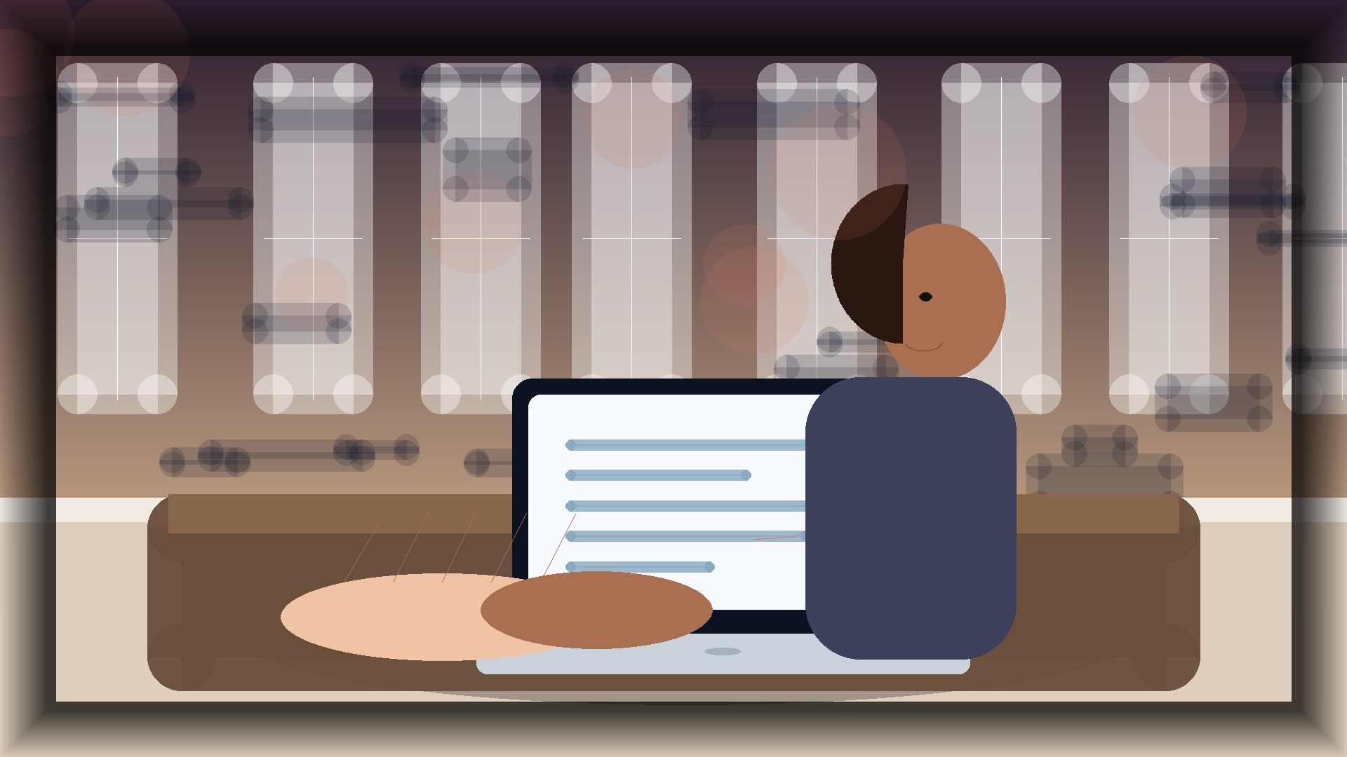 Imagem humanizada relacionada a Design de sites modernos