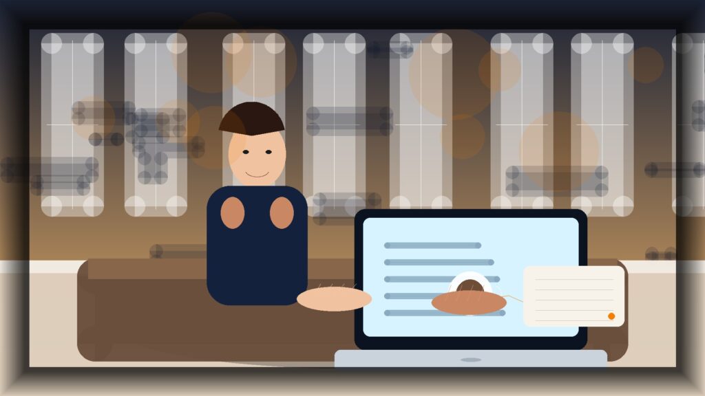 Imagem humanizada relacionada a Social media para negócios