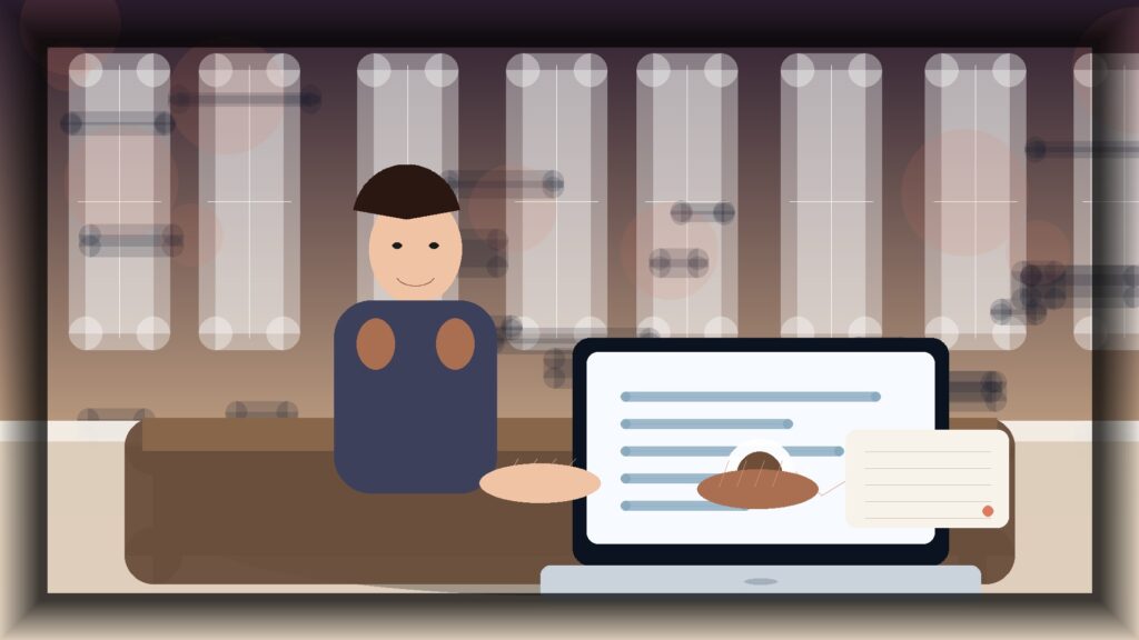 Imagem humanizada relacionada a Criação de conteúdo digital