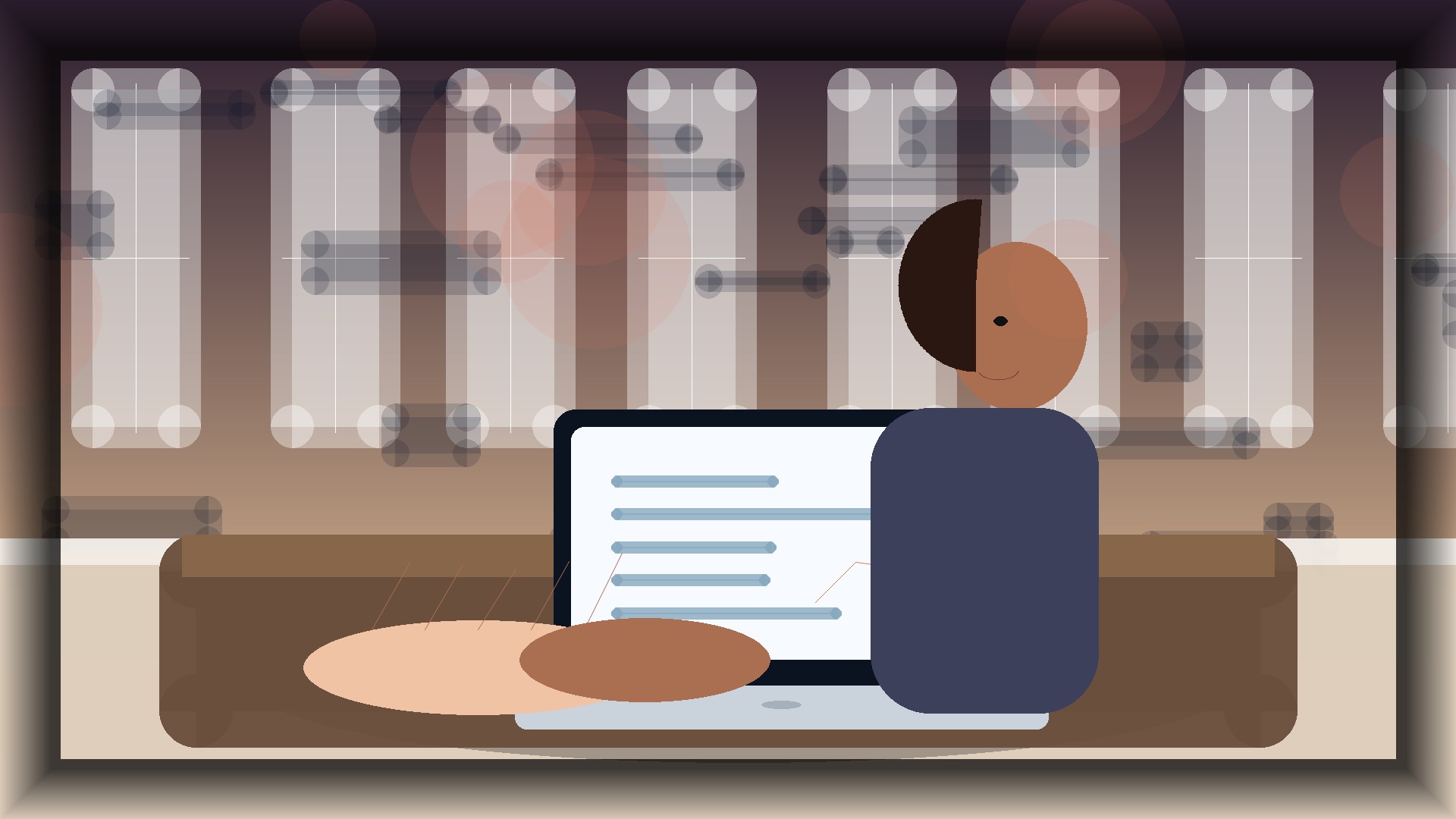 Imagem humanizada relacionada a Copywriting para sites