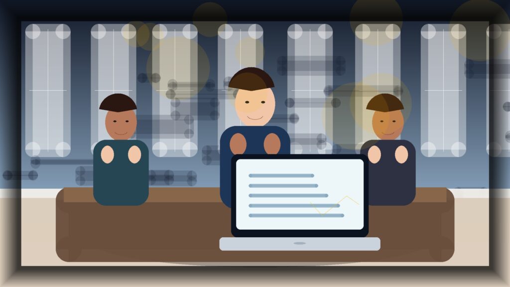 Imagem humanizada relacionada a Domínios e configuração de sites