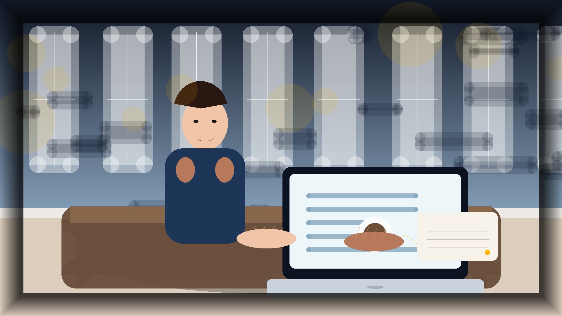 Imagem humanizada relacionada a Analytics e métricas digitais