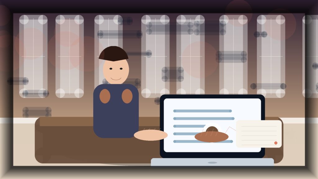 Imagem humanizada relacionada a Criação de lojas virtuais