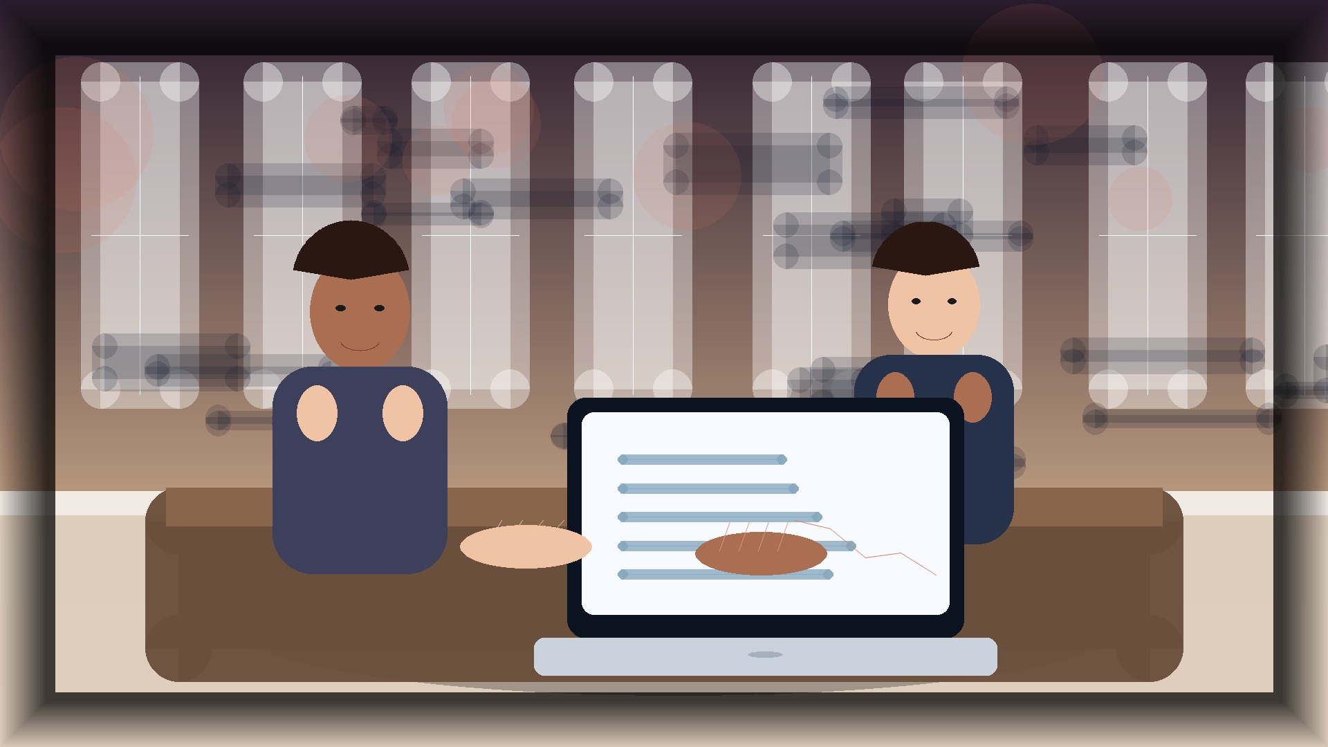 Imagem humanizada relacionada a Desenvolvimento de sites profissionais