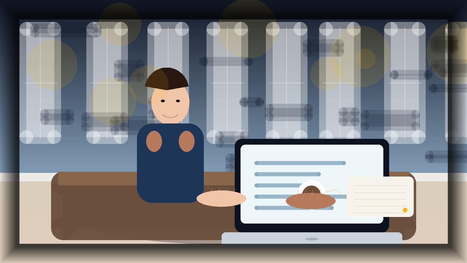 Imagem humanizada relacionada a Copywriting para sites