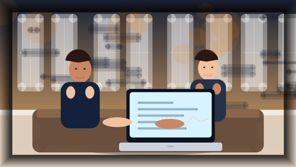 Imagem humanizada relacionada a Google Search Console