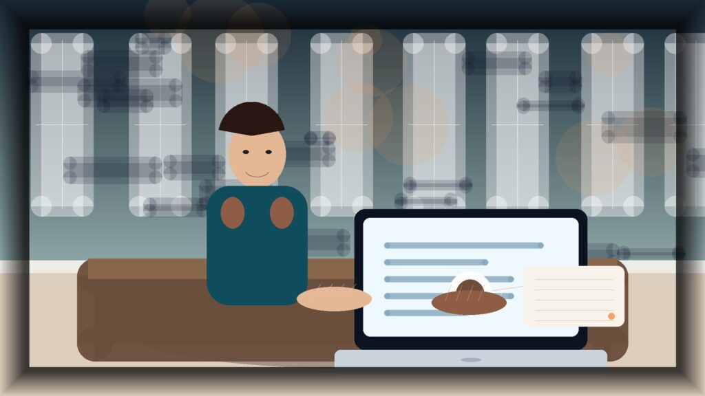 Imagem humanizada relacionada a Design de sites modernos