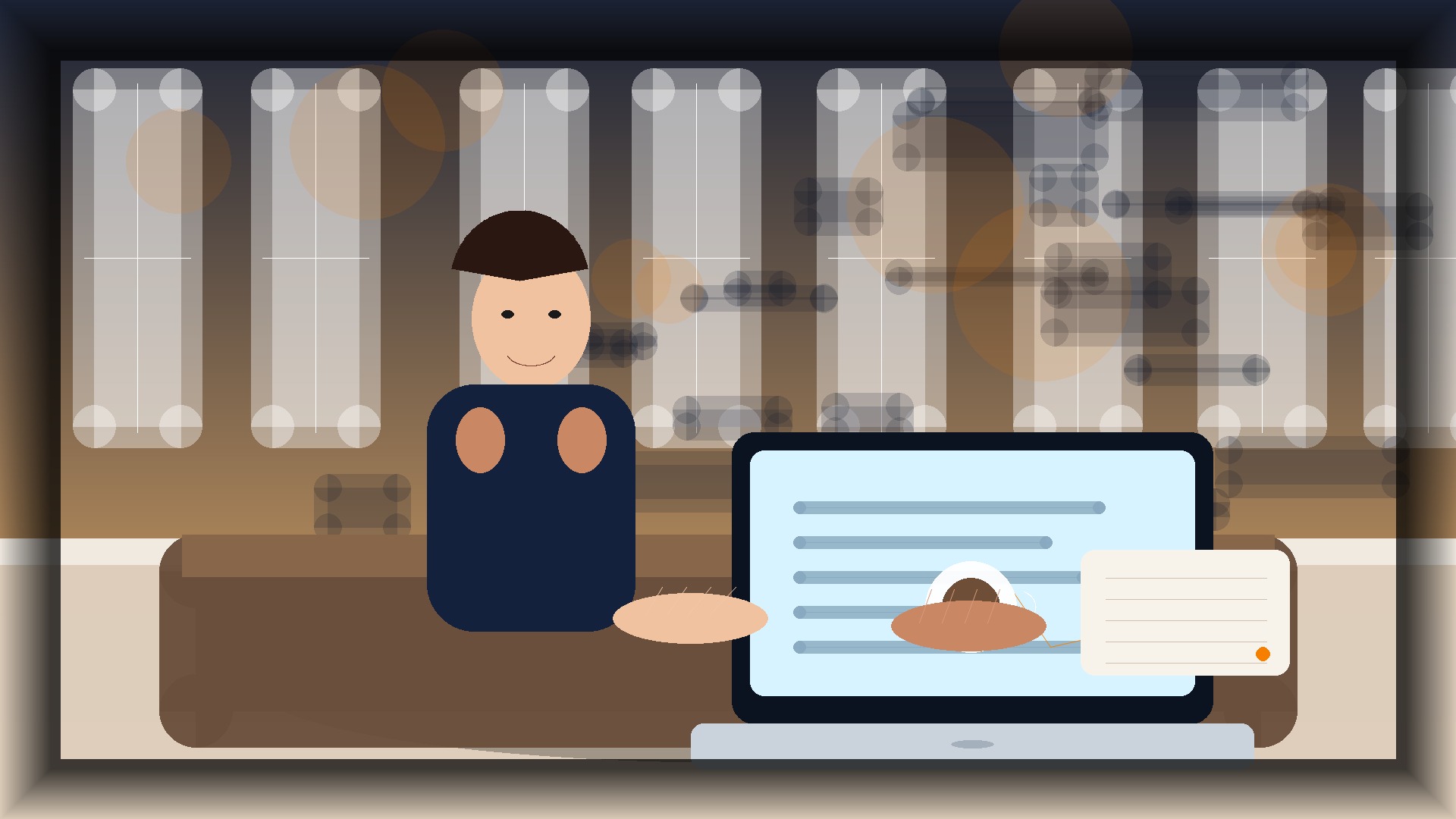 Imagem humanizada relacionada a Mobile first