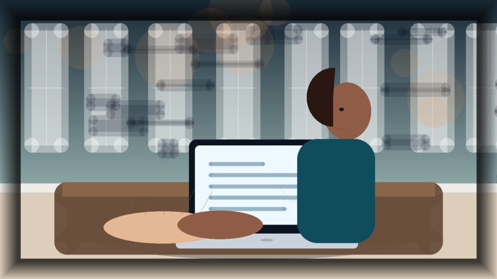 Imagem humanizada relacionada a Tendências de web design